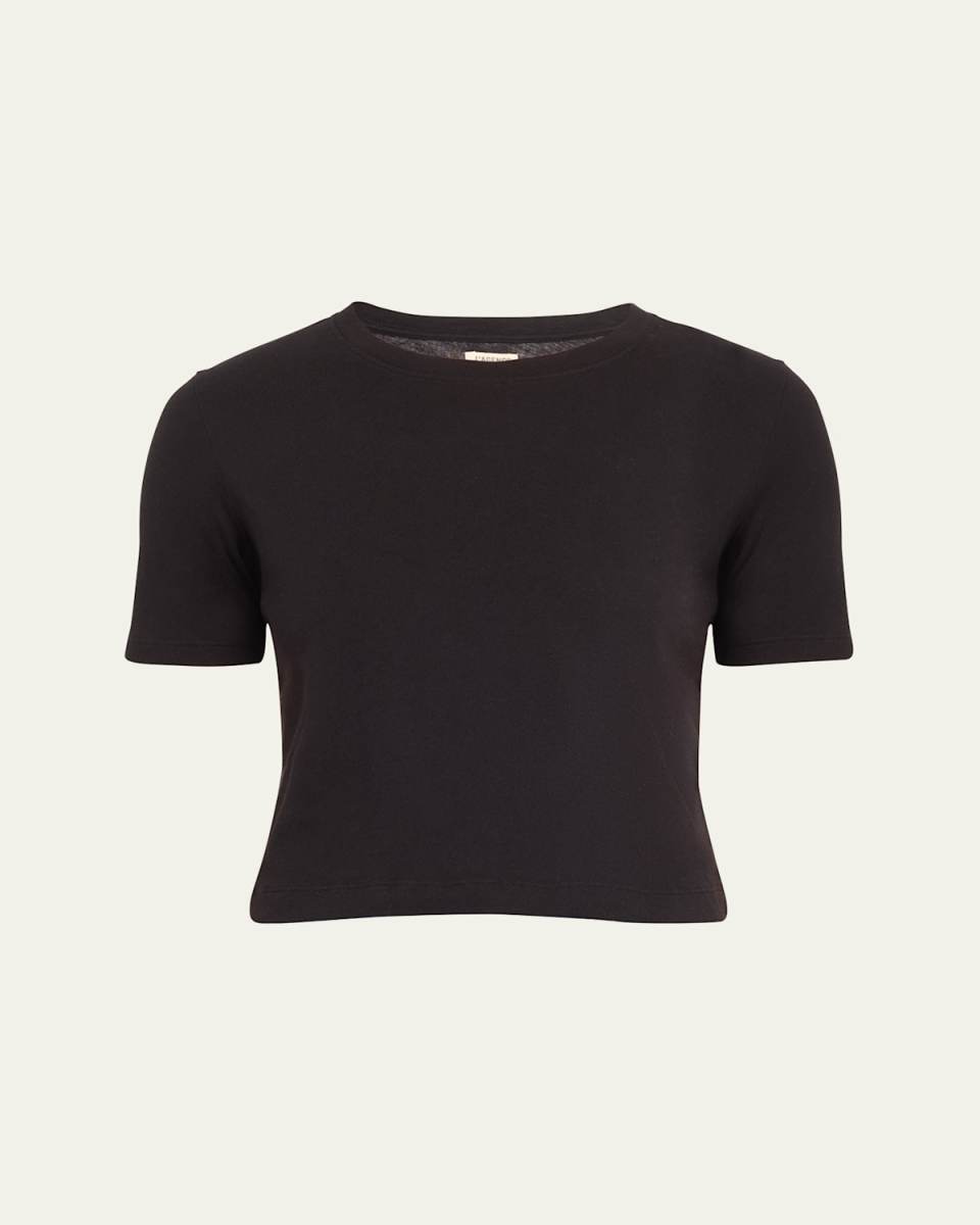 Donna Short-Sleeve Cropped T